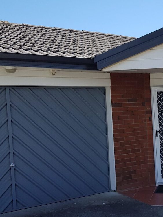 RIGS fascia gutter system installed replacing internal gutters