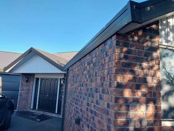 Gable and fascia detail after RIGS gutter conversion